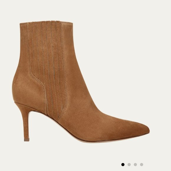 Veronica Beard Shoes - NIB Veronica Beard Lisa Suede Ankle Boots in Chestnut